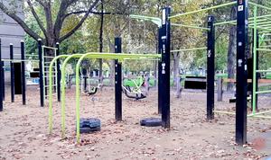 Parc de Bercyの雲梯 (写真は問い合わせフォームでいただいたもの。2026.10.22)